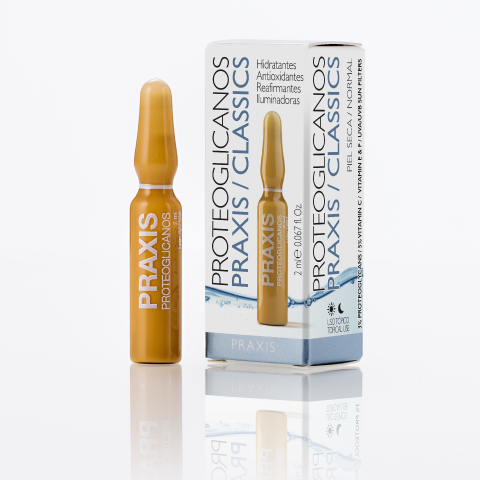 Praxis Laboratorios Proteoglycans Classics ampoule - bestselling formula with SPF15 and Vitamin C