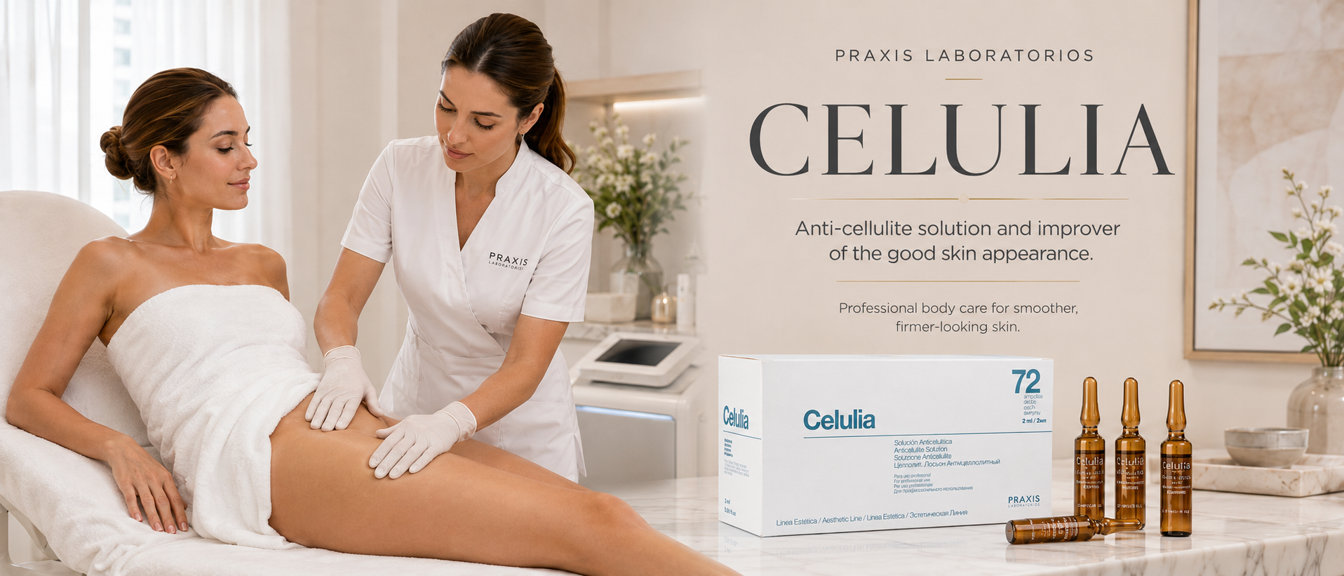 Advanced Anti-Cellulite Solutions in Professional Aesthetics: A Focus on Formulations by Laboratorios Praxis