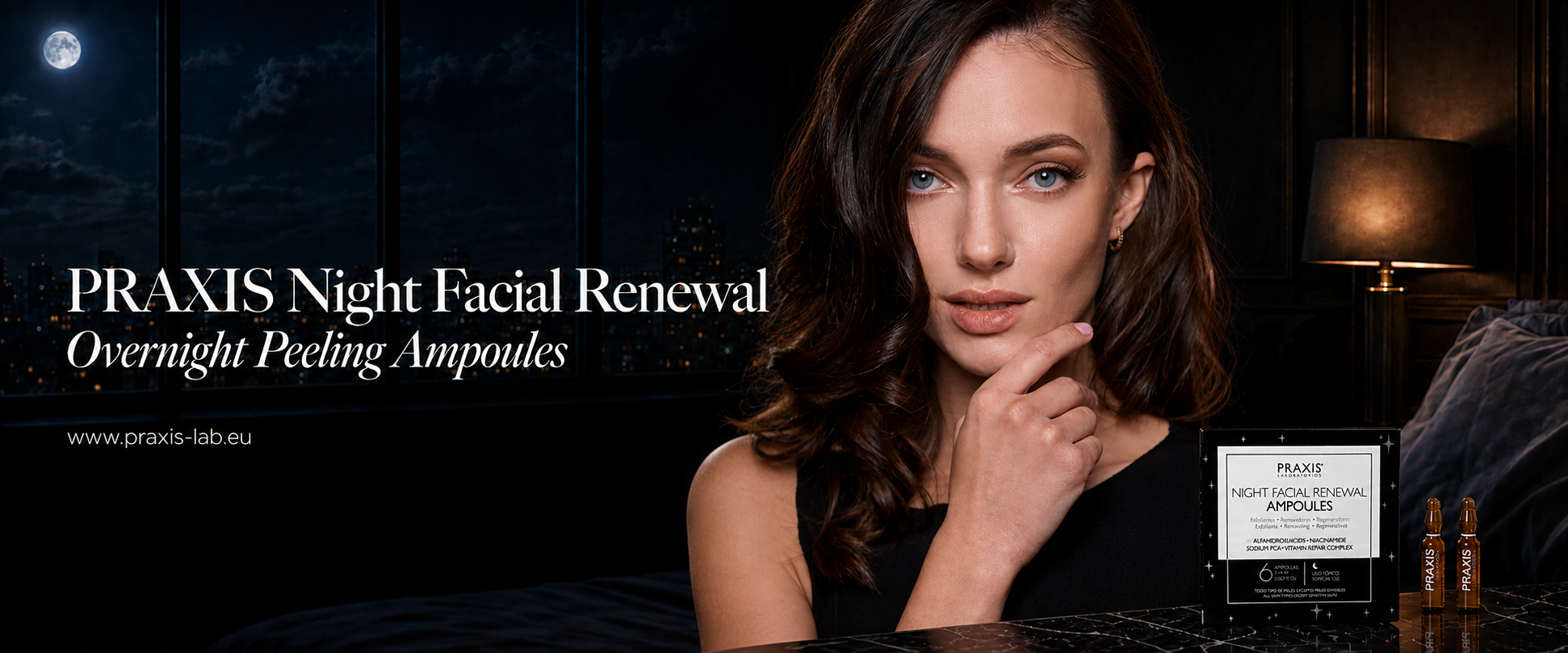 Night Facial Renewal Ampoules